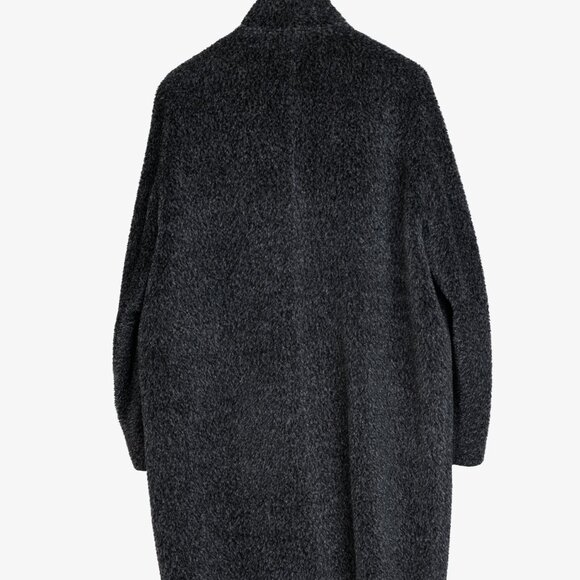Max Mara Studio Grey Alpaca Coat - Picture 2 of 10